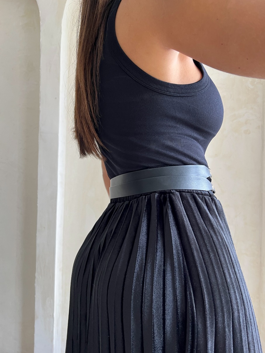 Cinturón Doble - Negro