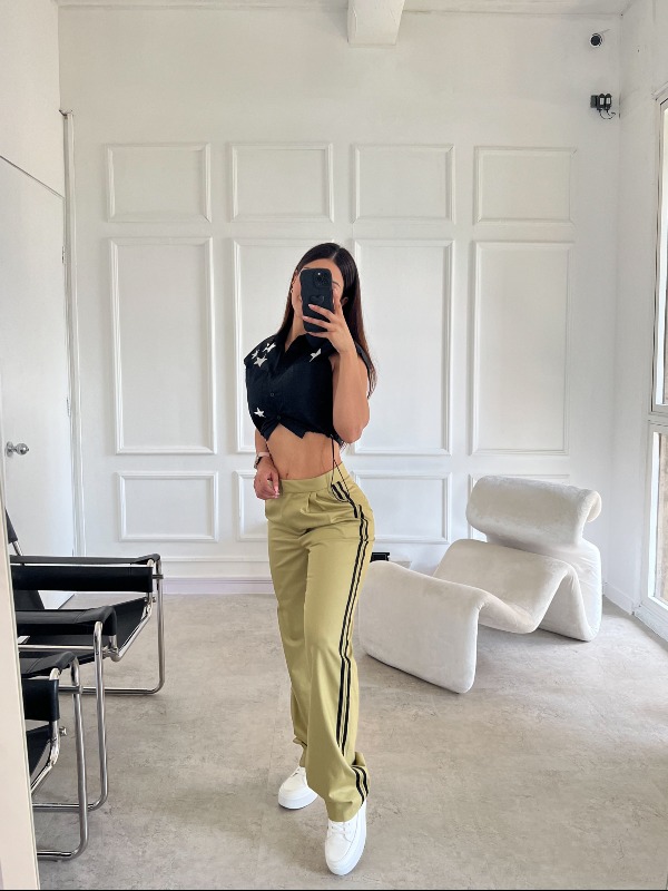 Camisa Corta de Estrellas