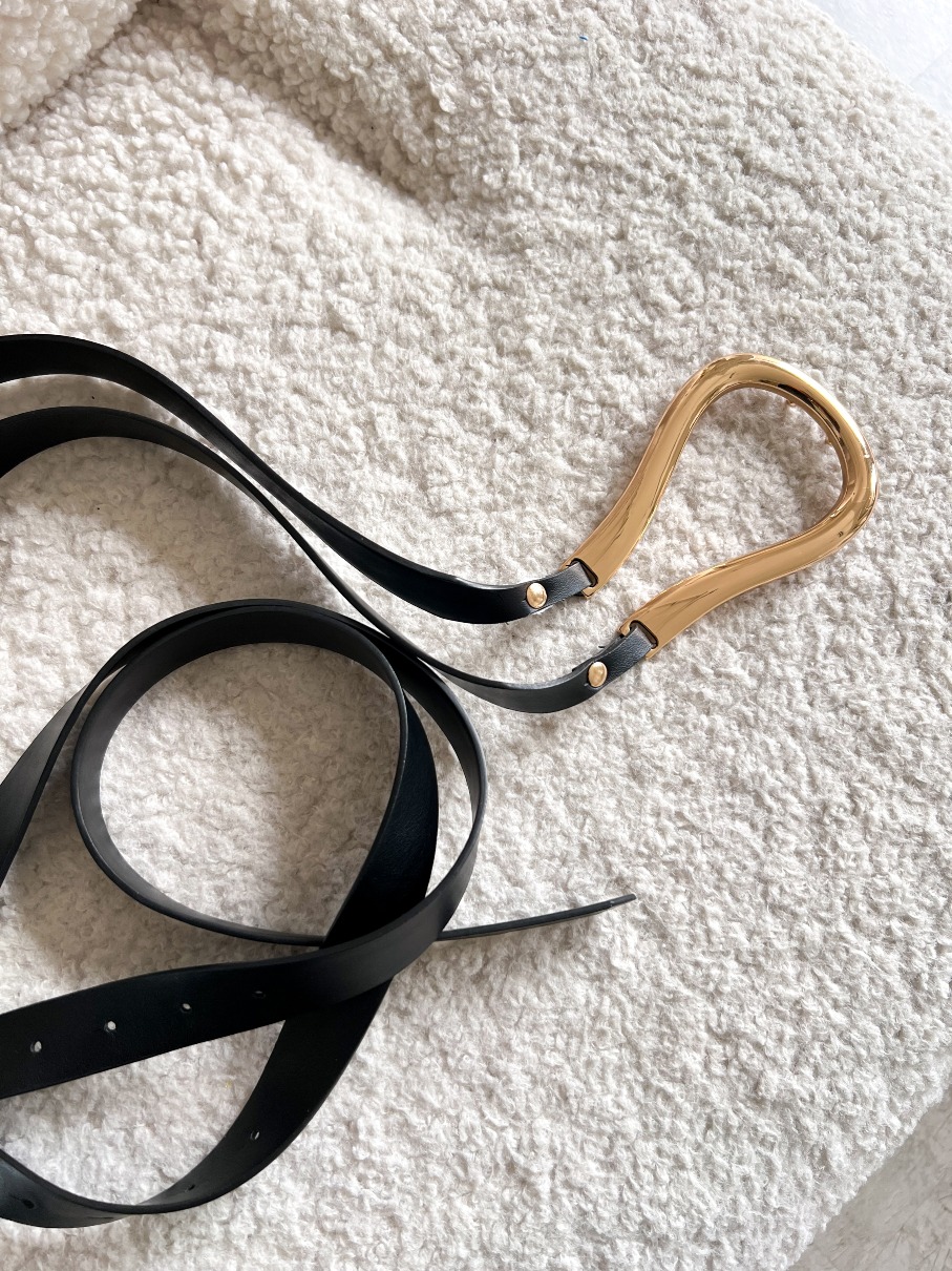 Cinturón Doble - Negro