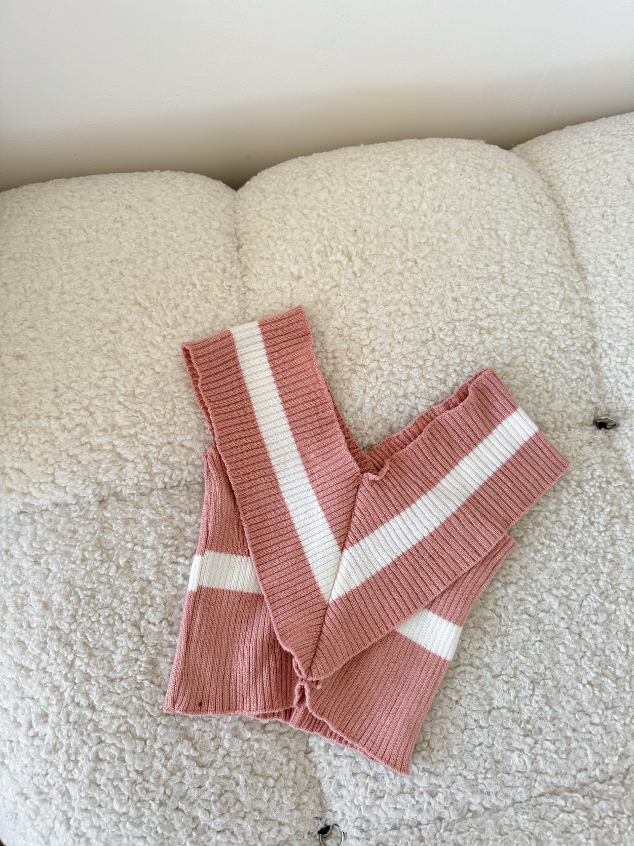 Top Tejido de Franja Blanca mr3