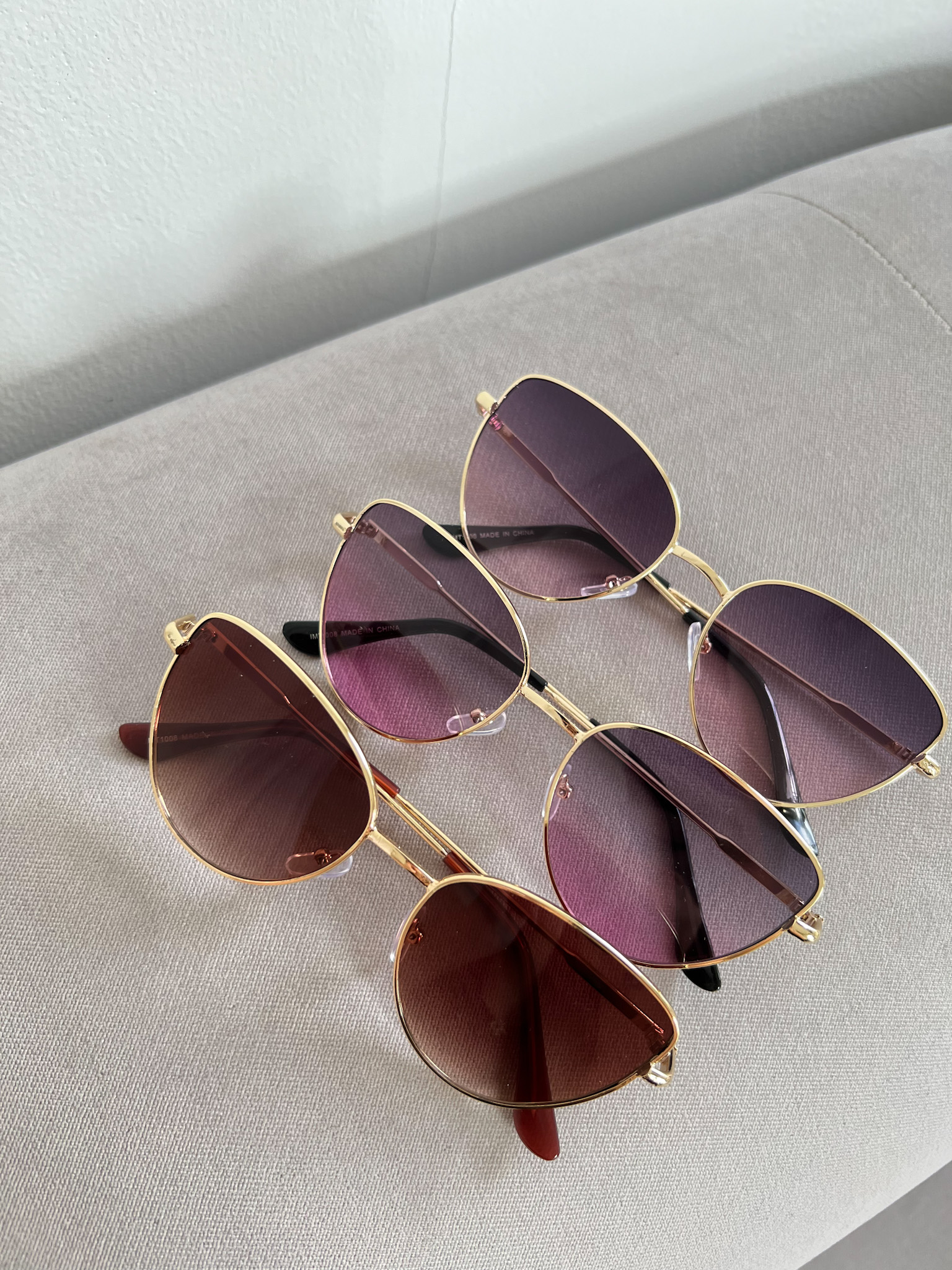 Lentes Gold Frame