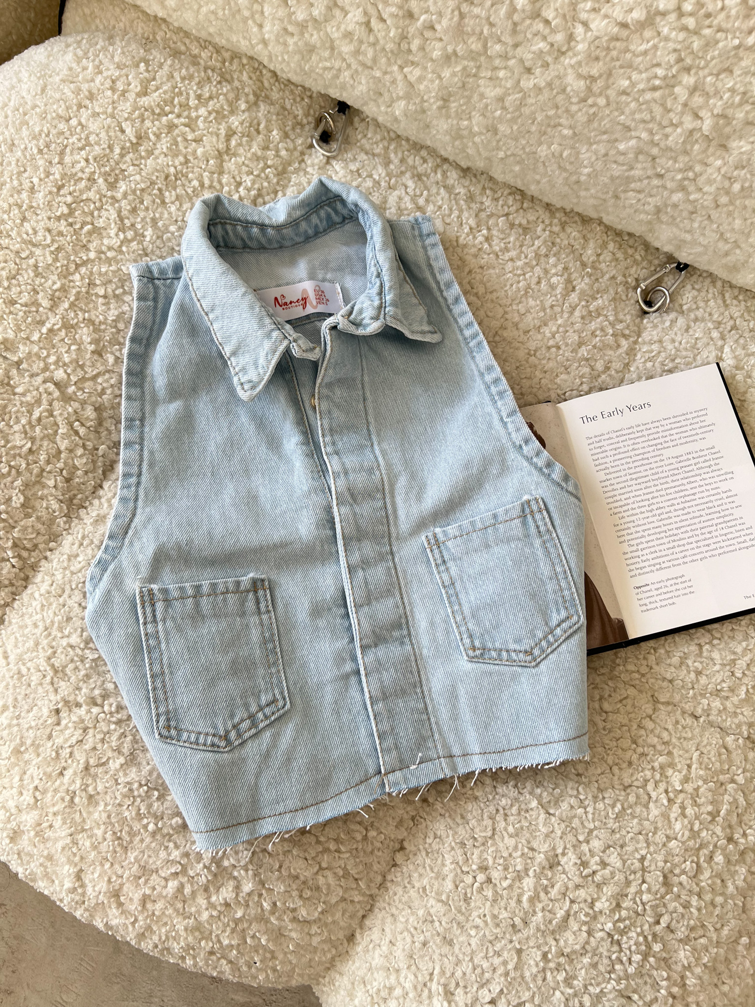 Chaleco de Jean Kelly ktp