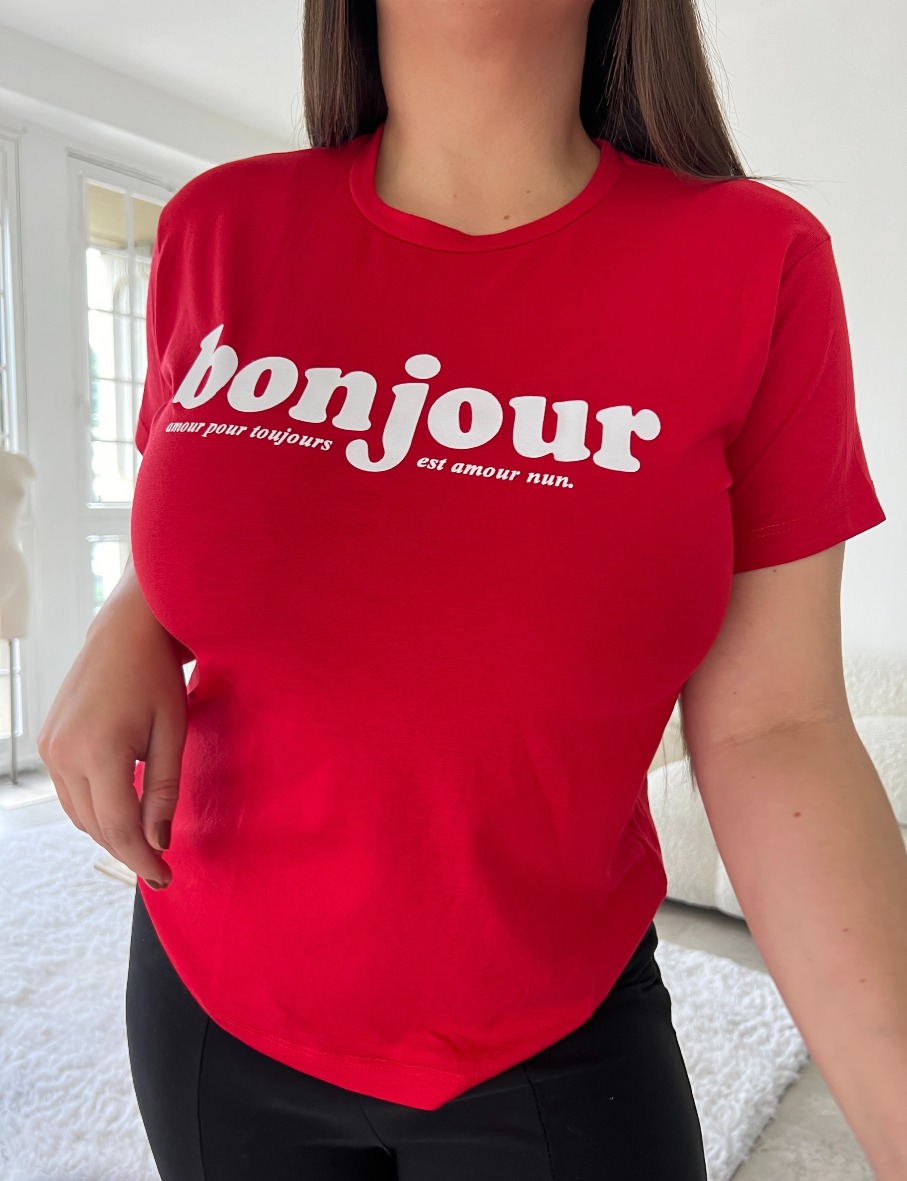 Camiseta Bonjour