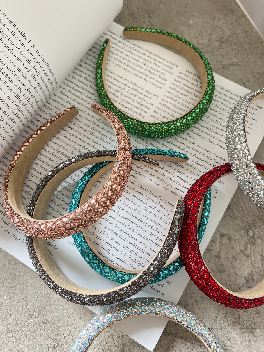 Diademas de Pedrería