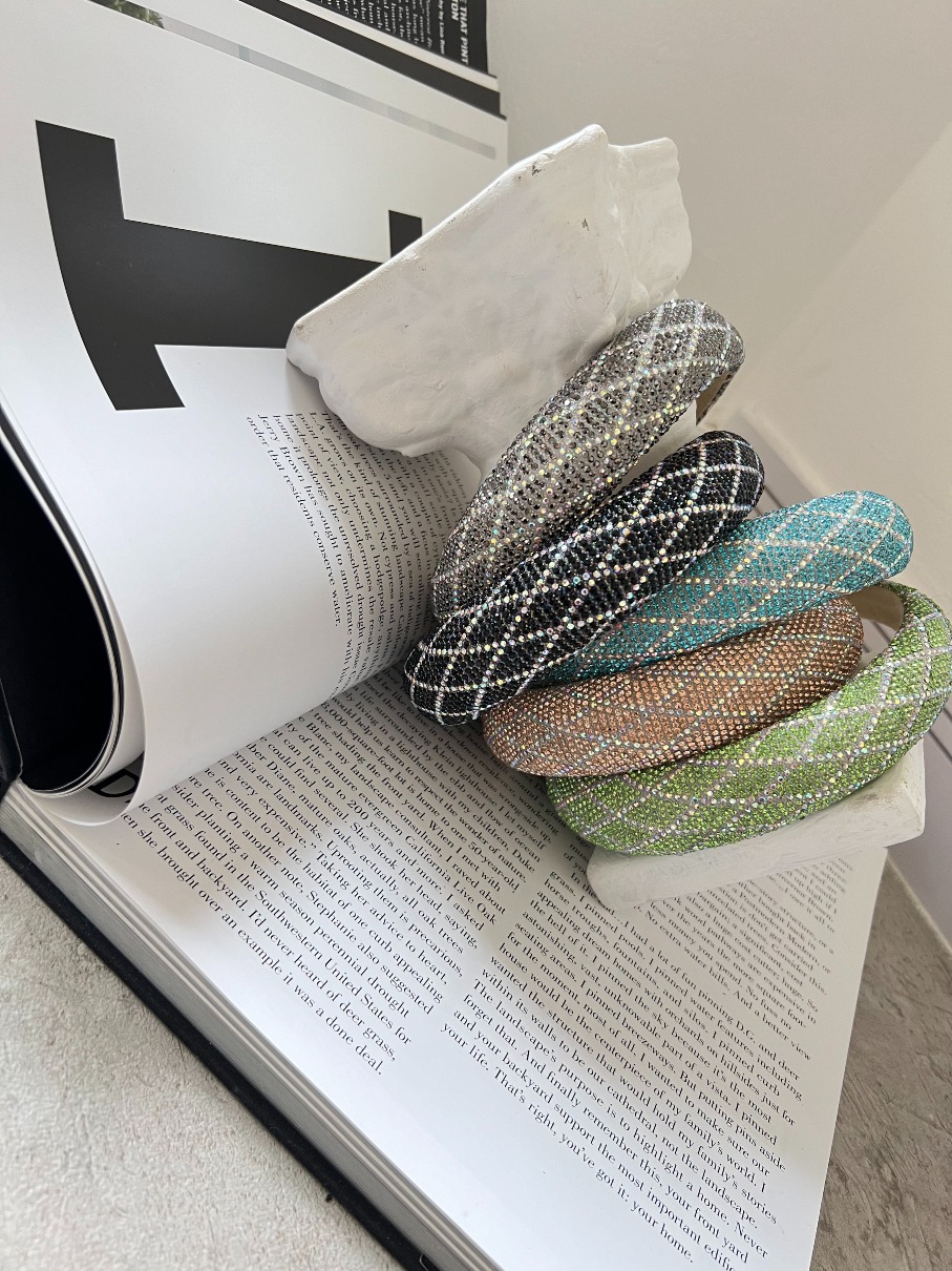 Diademas de Pedrería Rombo