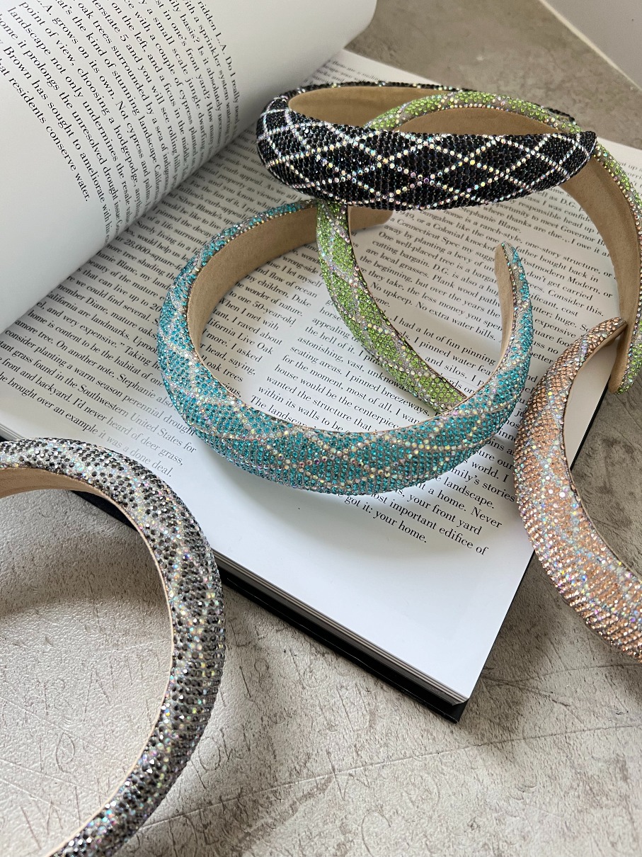 Diademas de Pedrería Rombo