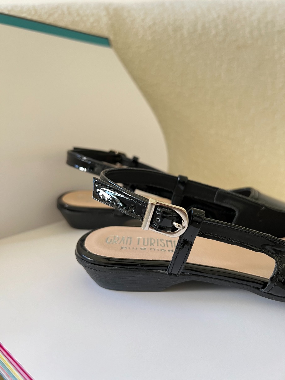 Zapatillas de Patente Negras