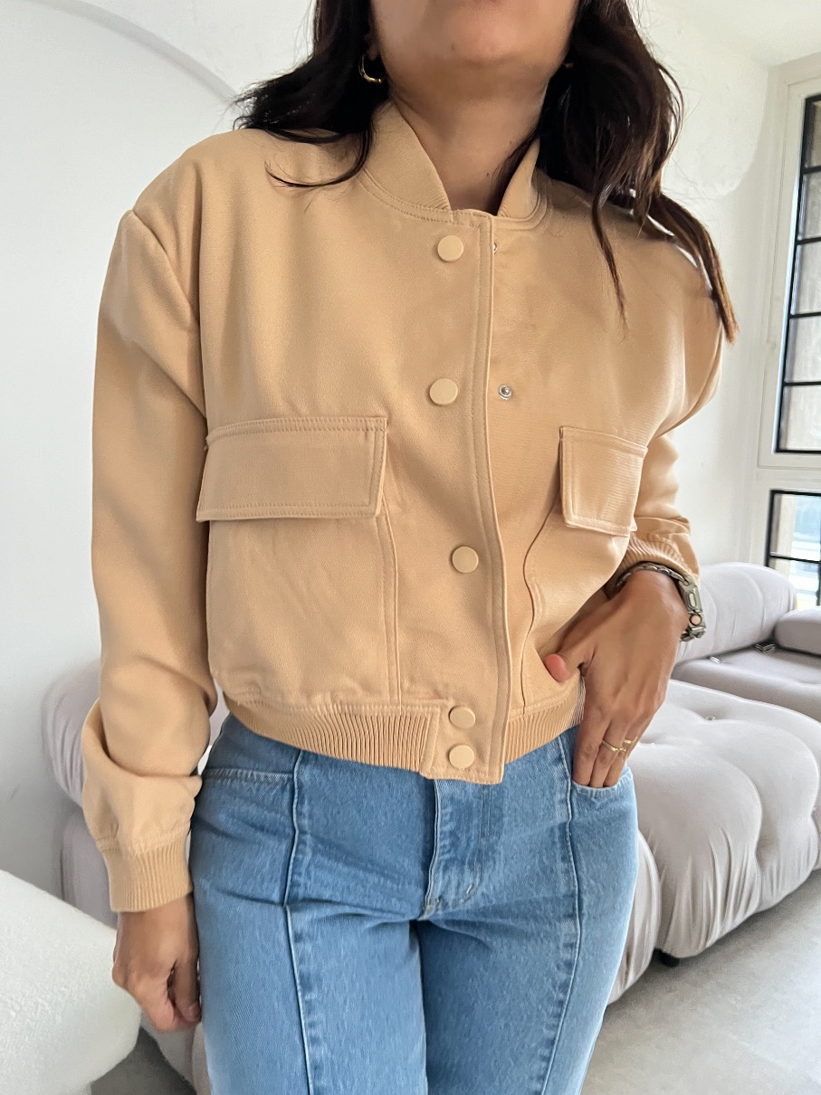 Chaqueta Beige