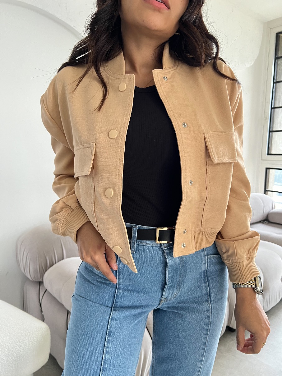 Chaqueta Beige
