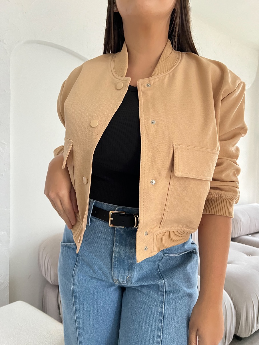 Chaqueta Beige