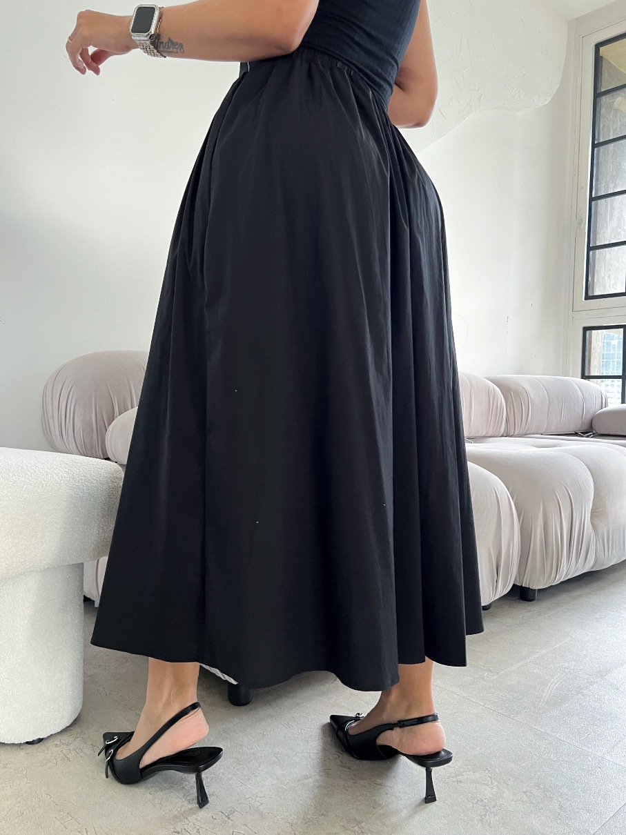 Maxifalda Negra Ana BF