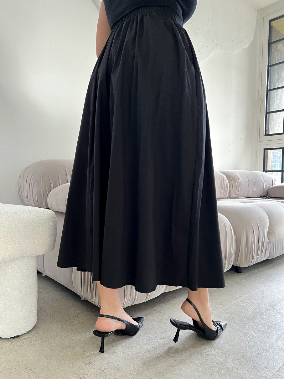 Maxifalda Negra Ana BF