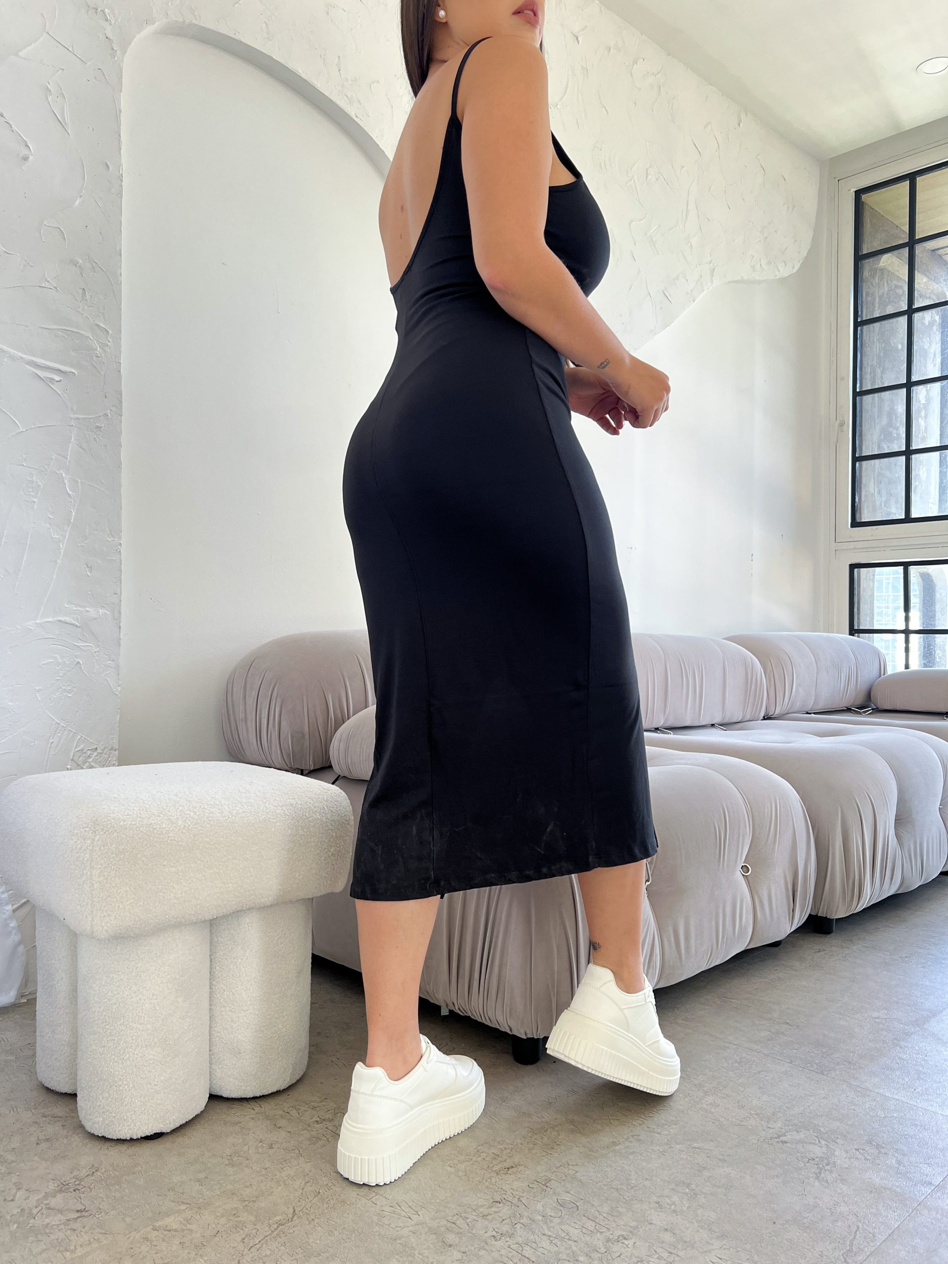 Vestido corte halter