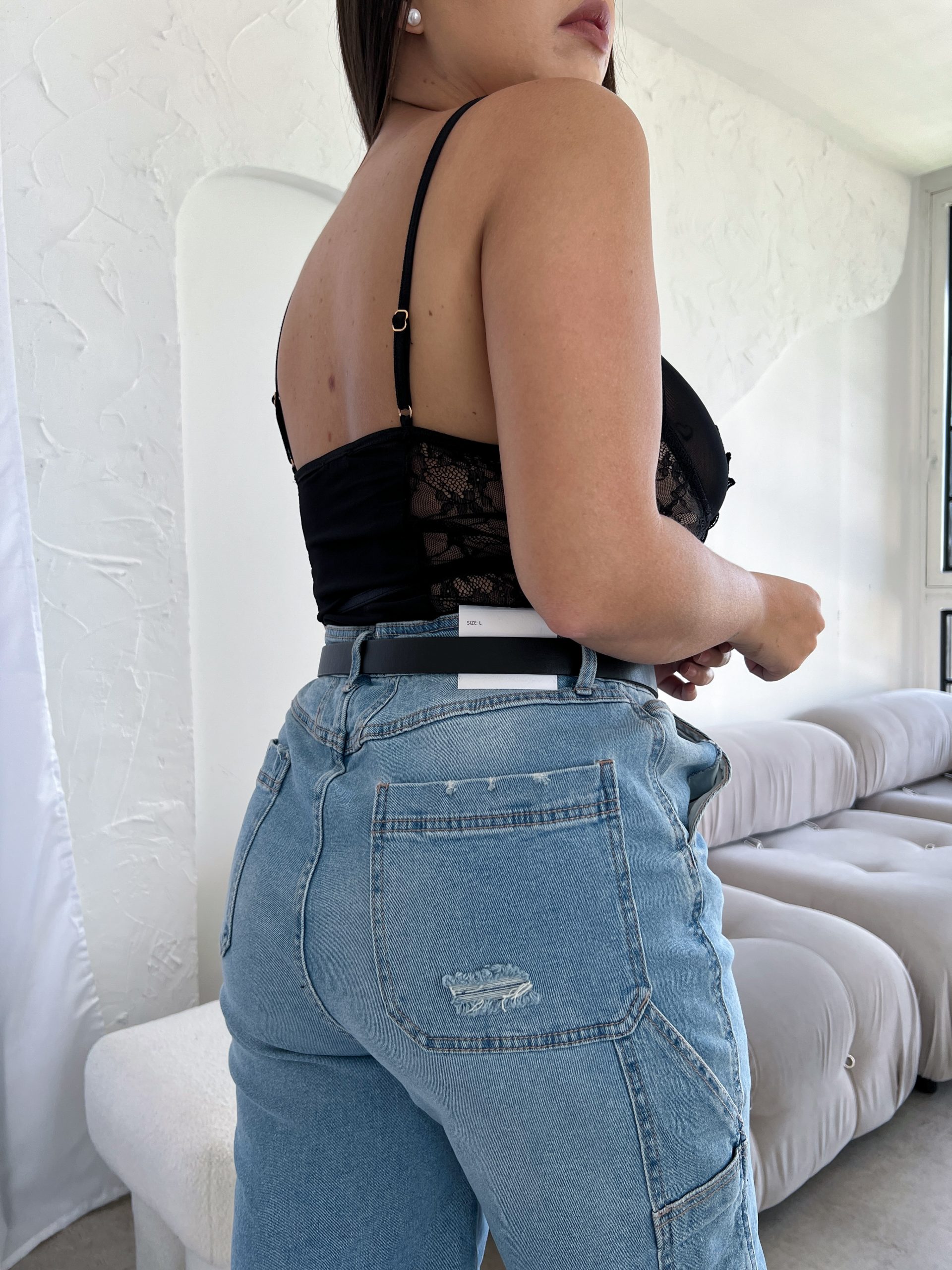 Body Lencería Negro