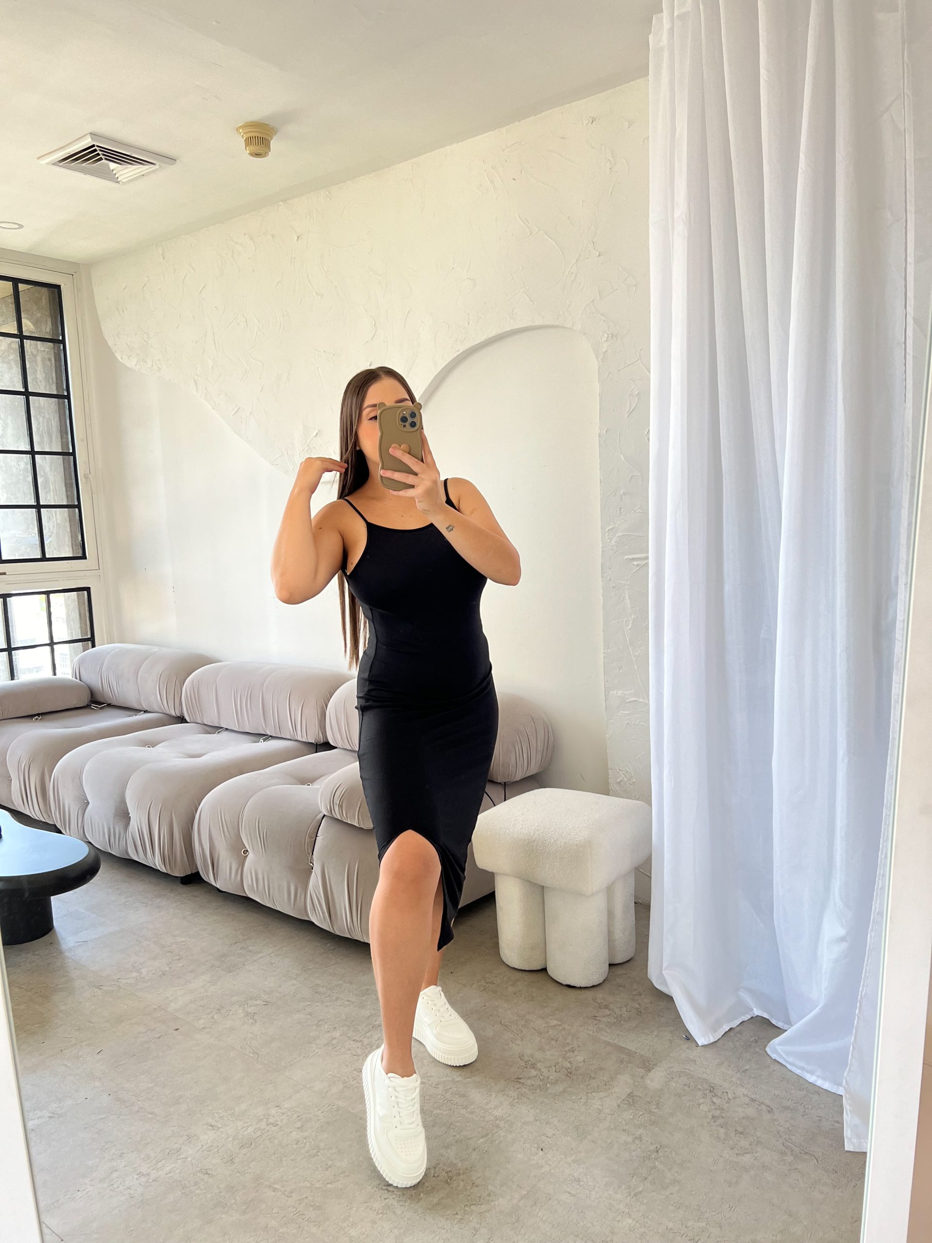 Vestido corte halter