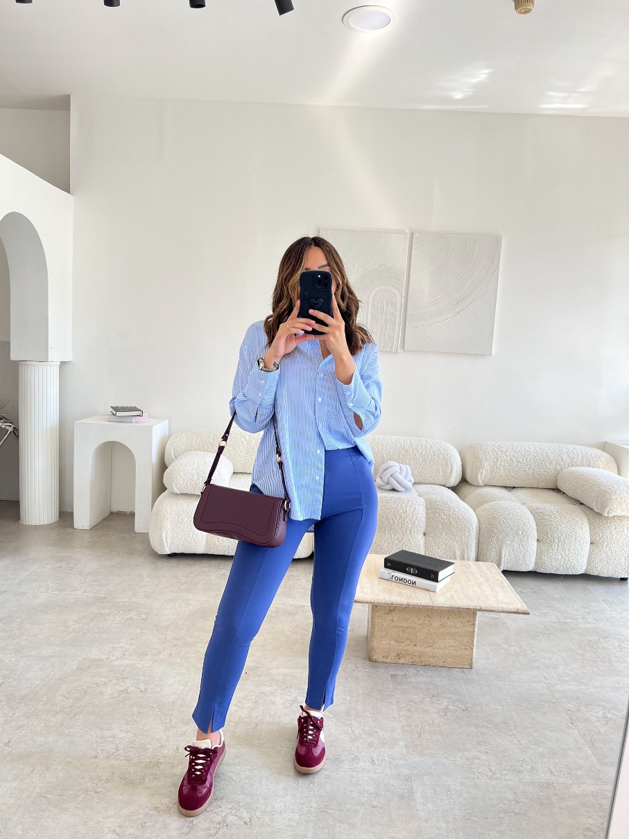 Pantalón Skinny abertura BF