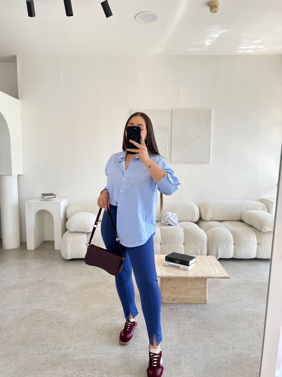 Pantalón Skinny abertura BF