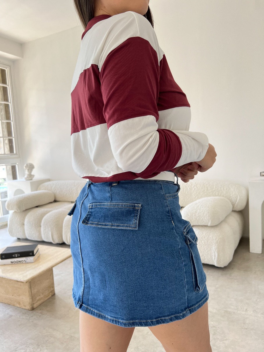 Minifalda Cargo Rina