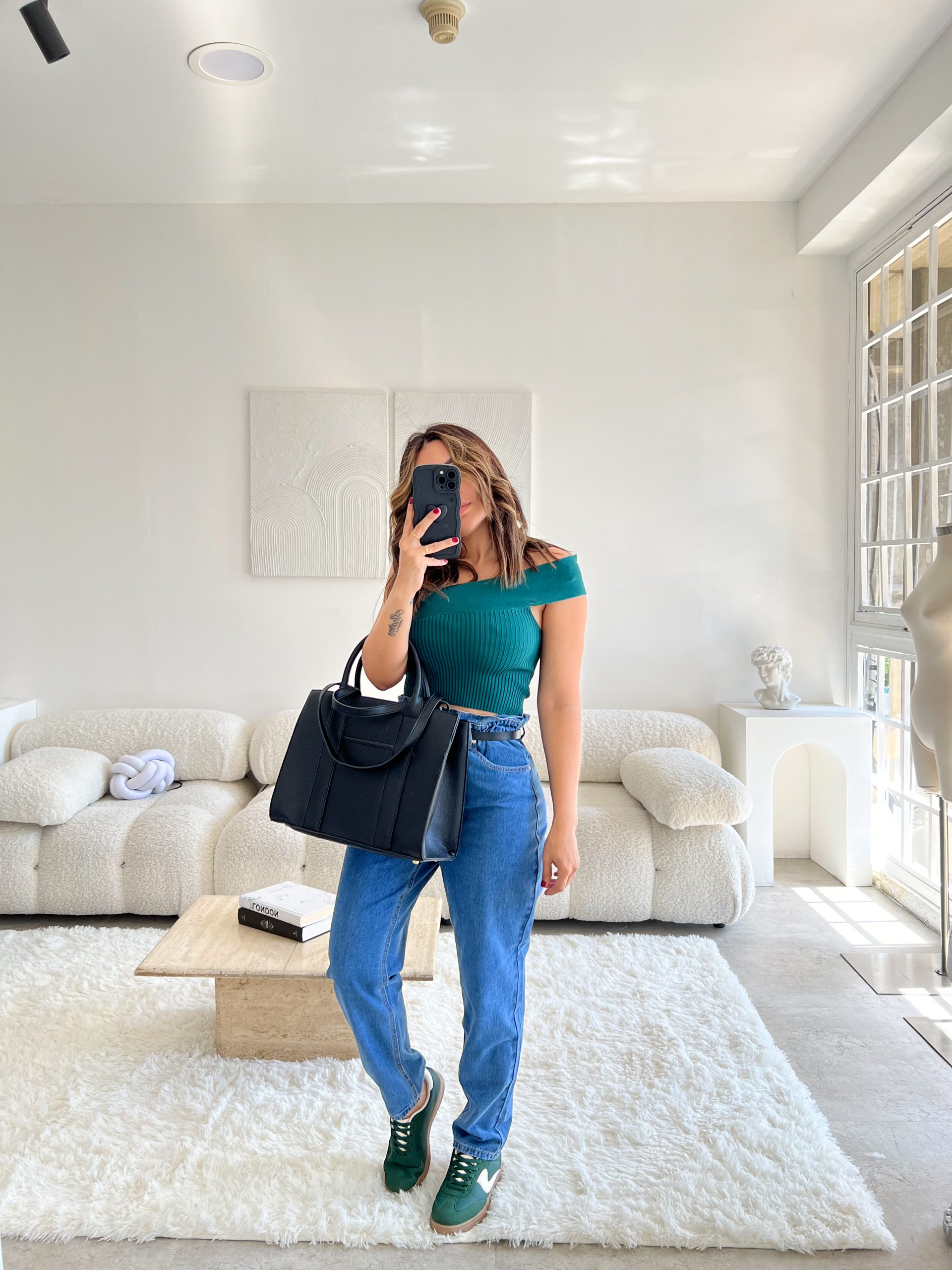 Bolsa cartera tote BK