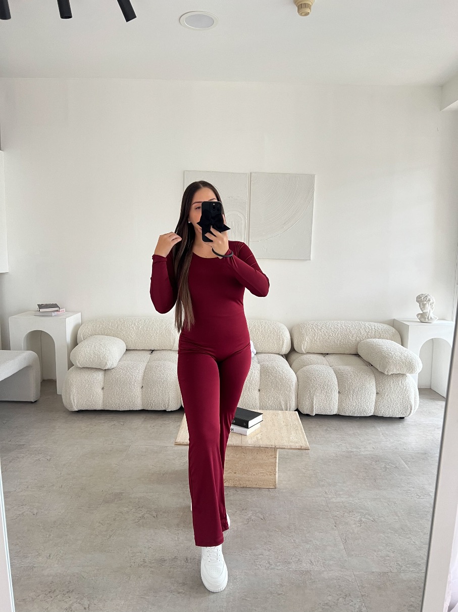 Enterizo M/Larga Meli BF