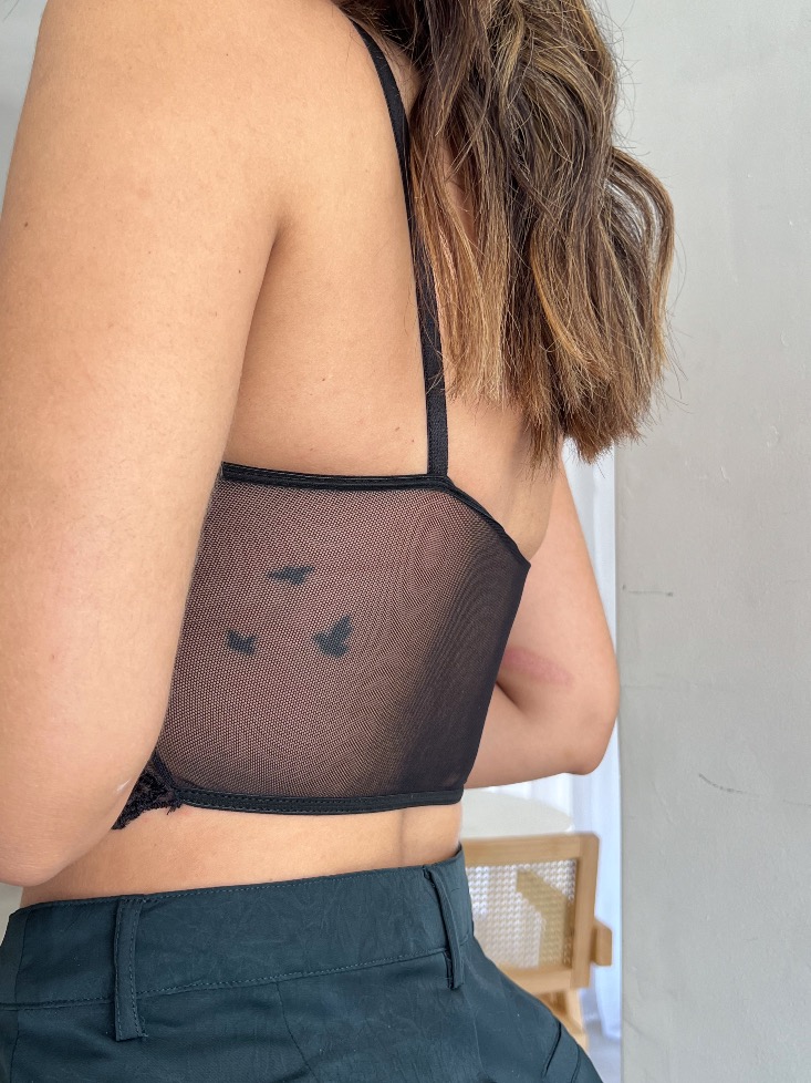 Bustier de encajes Lola
