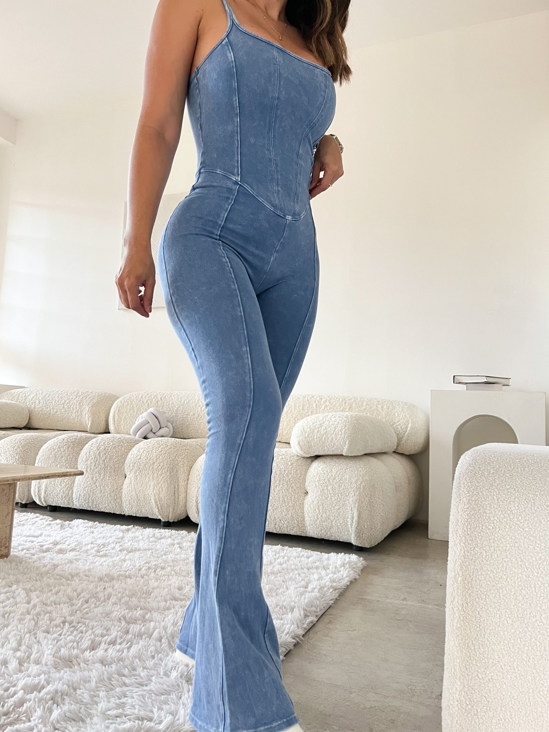 Enterizo ACID WASH Laluxe