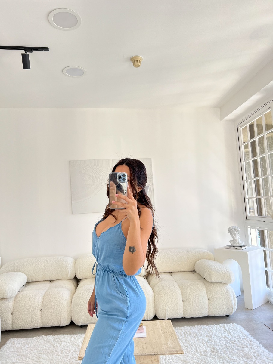 Enterizo denim ondas PR7 pr23