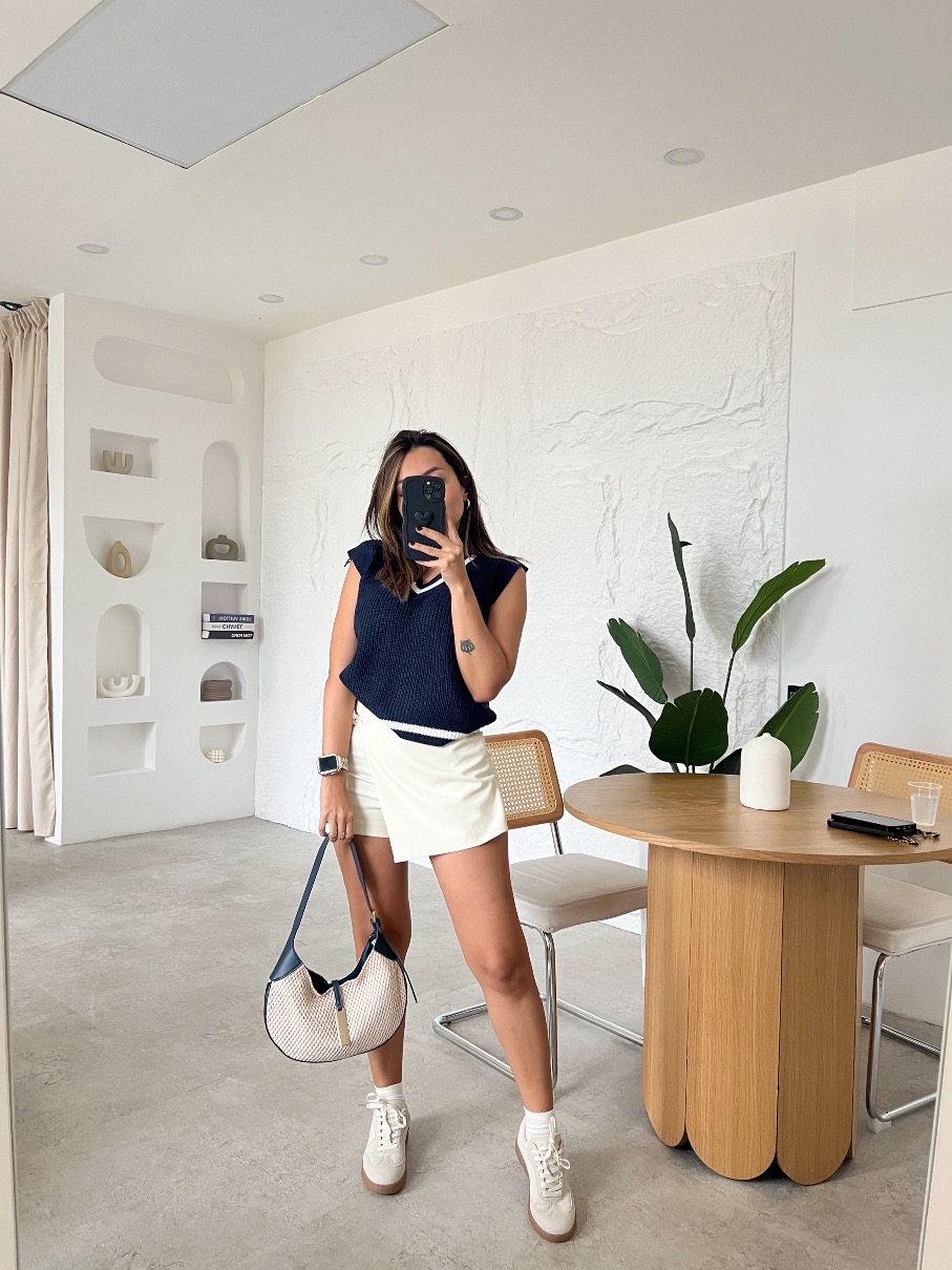 Faldashort Crema Dayana