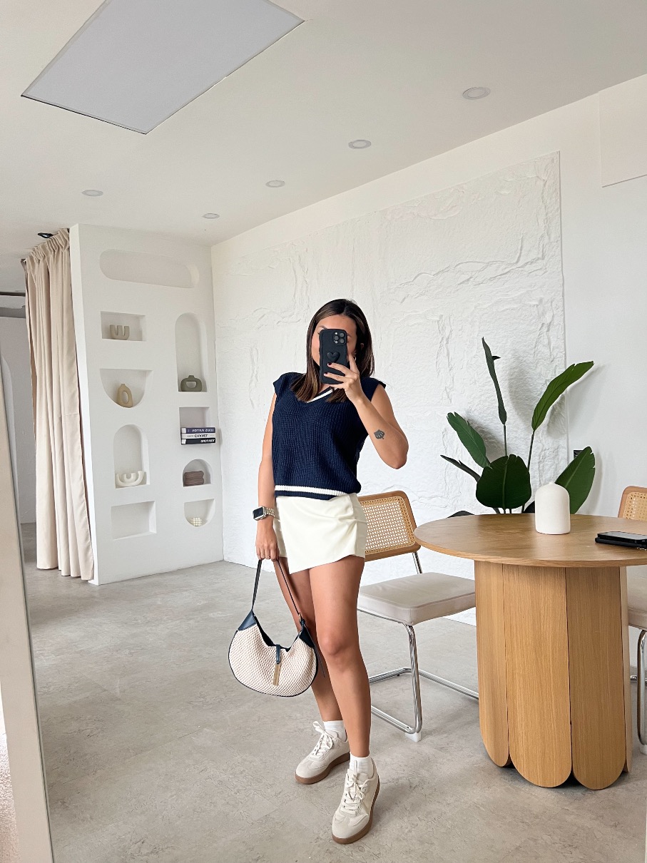 Faldashort Crema Dayana