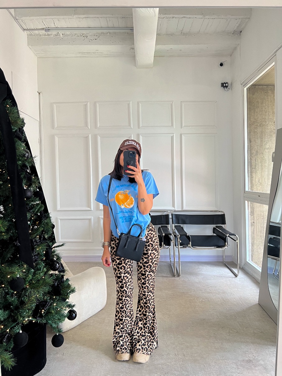 Leggings Campana leopardo