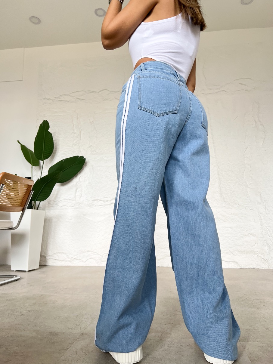 Jean franja Wide Leg BF