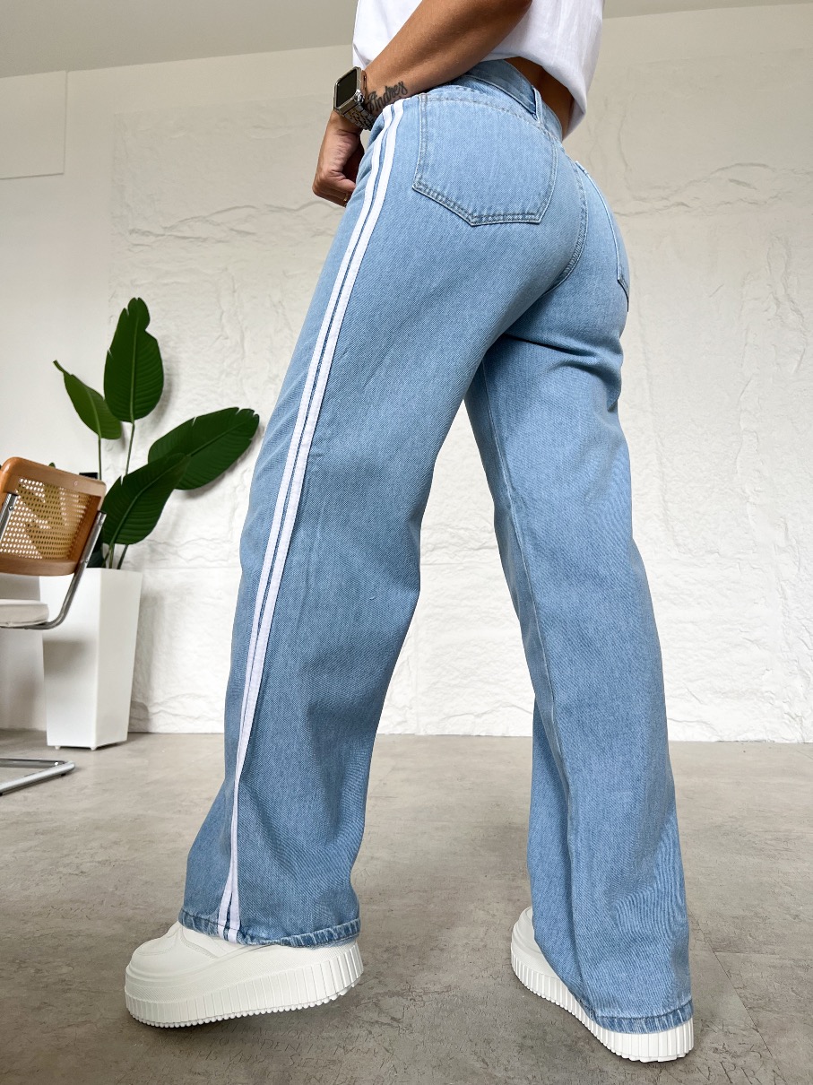 Jean franja Wide Leg BF
