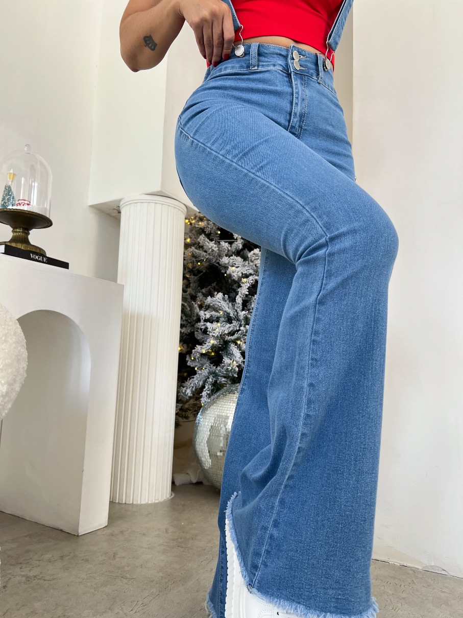 Jeans bota campana lili