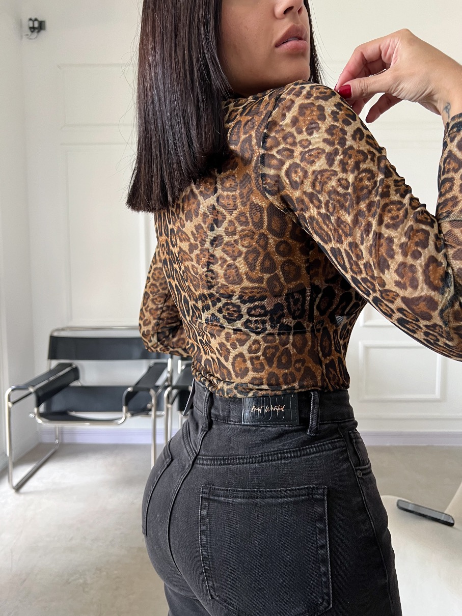 Body Mesh leopardo