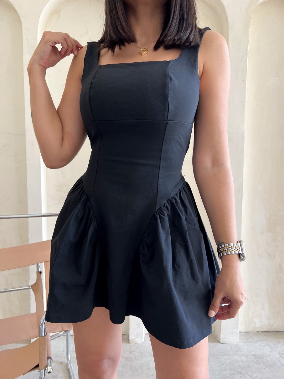 Vestido Rose Negro