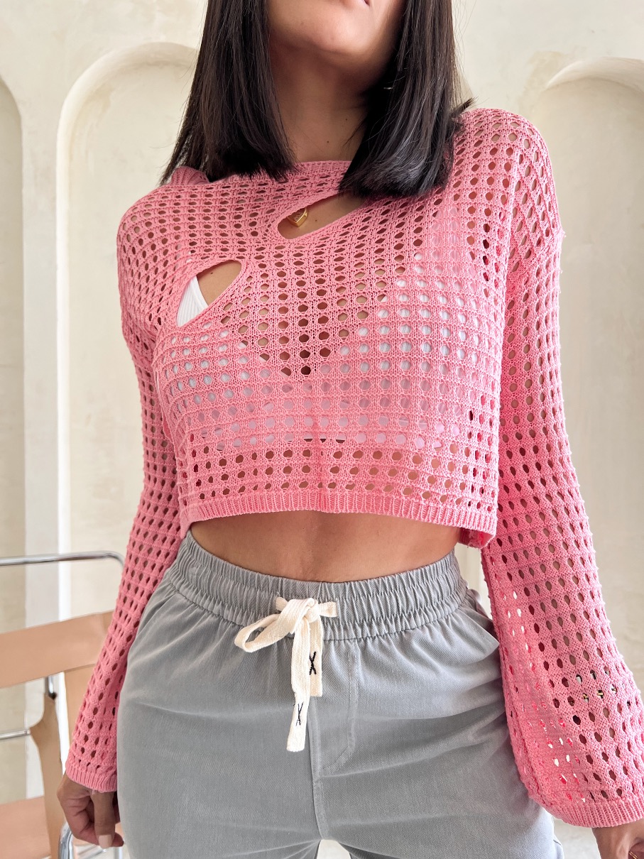 Sueter Tejido Pink