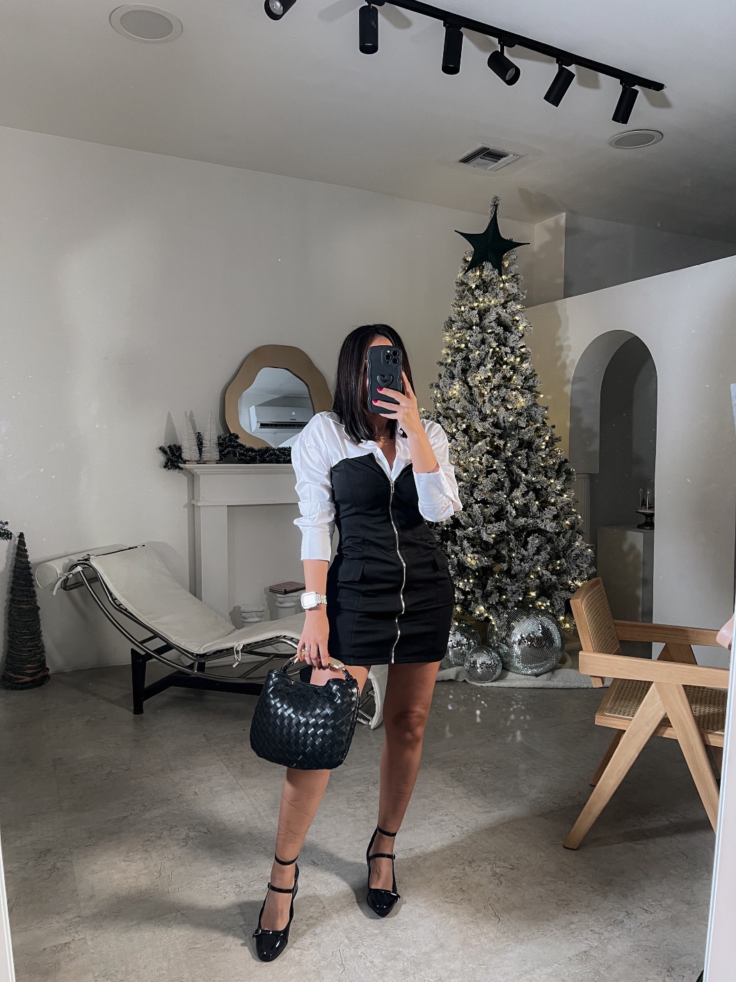 Camisa de botones blanca