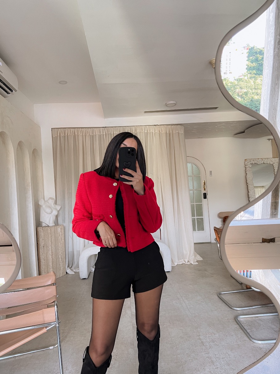 Chaqueta roja Chanel