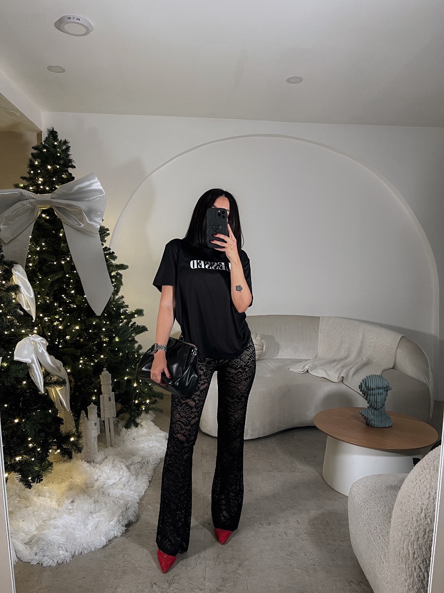 Pants encaje negro Katy