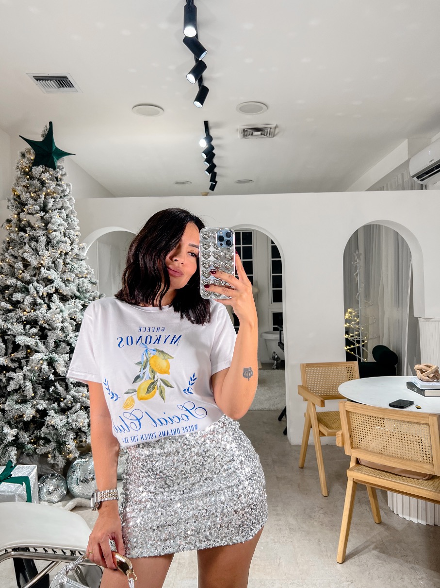 Camiseta blanca Myconos