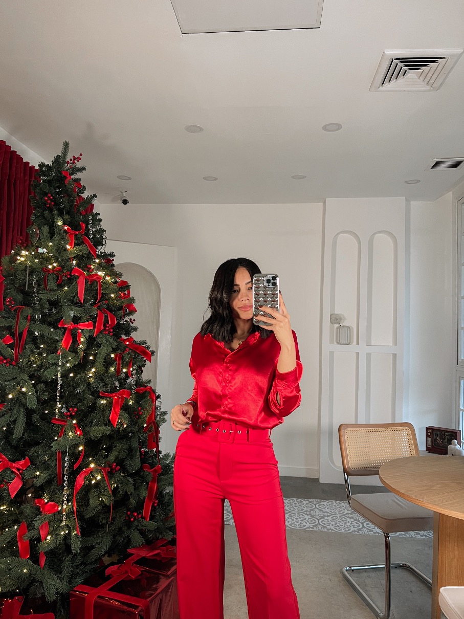 Camisa satinada Audrey RR5 7EX