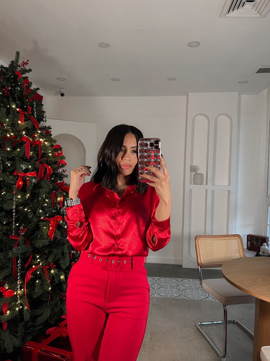 Camisa satinada Audrey RR5 7EX