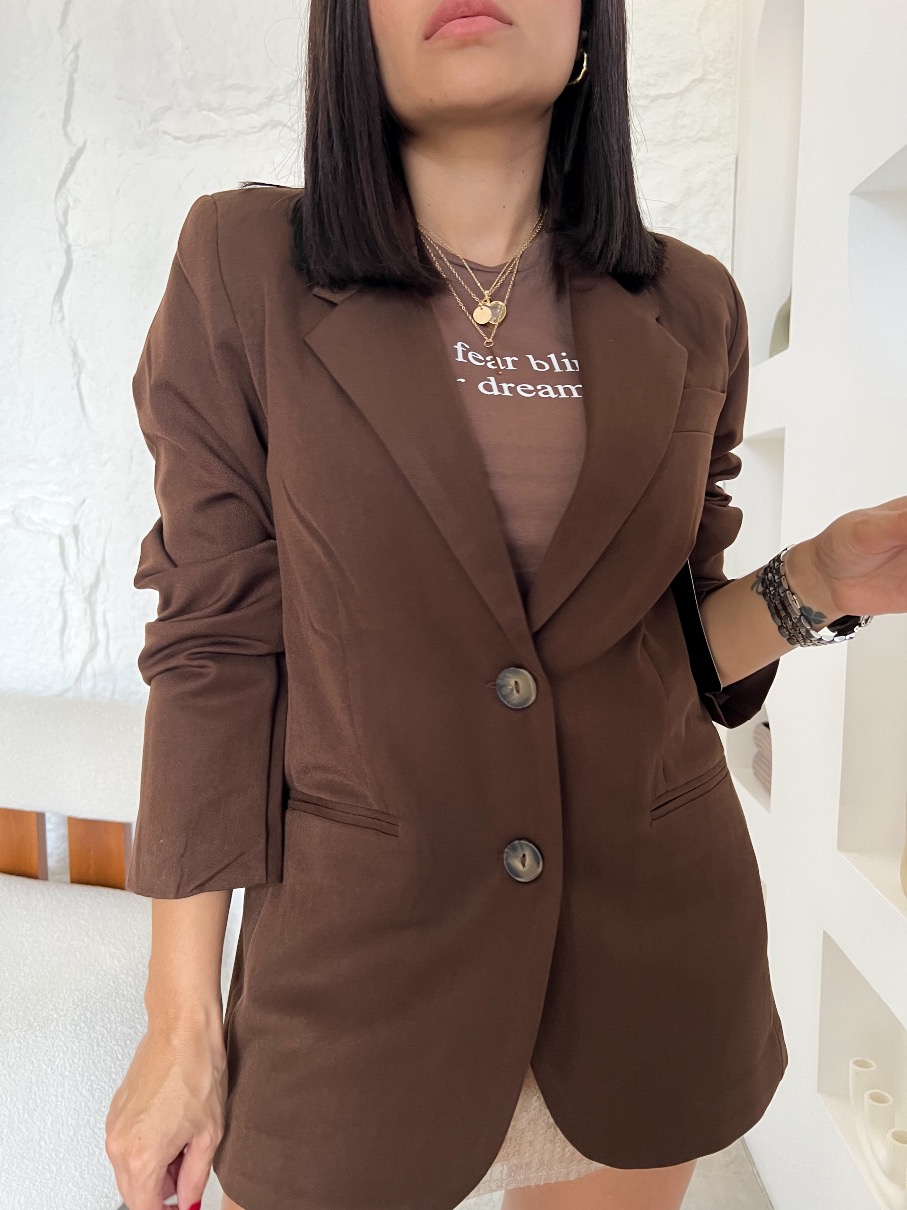 Blazer Marrón