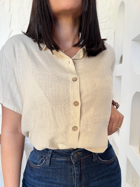 Camisa Lino Camila - S