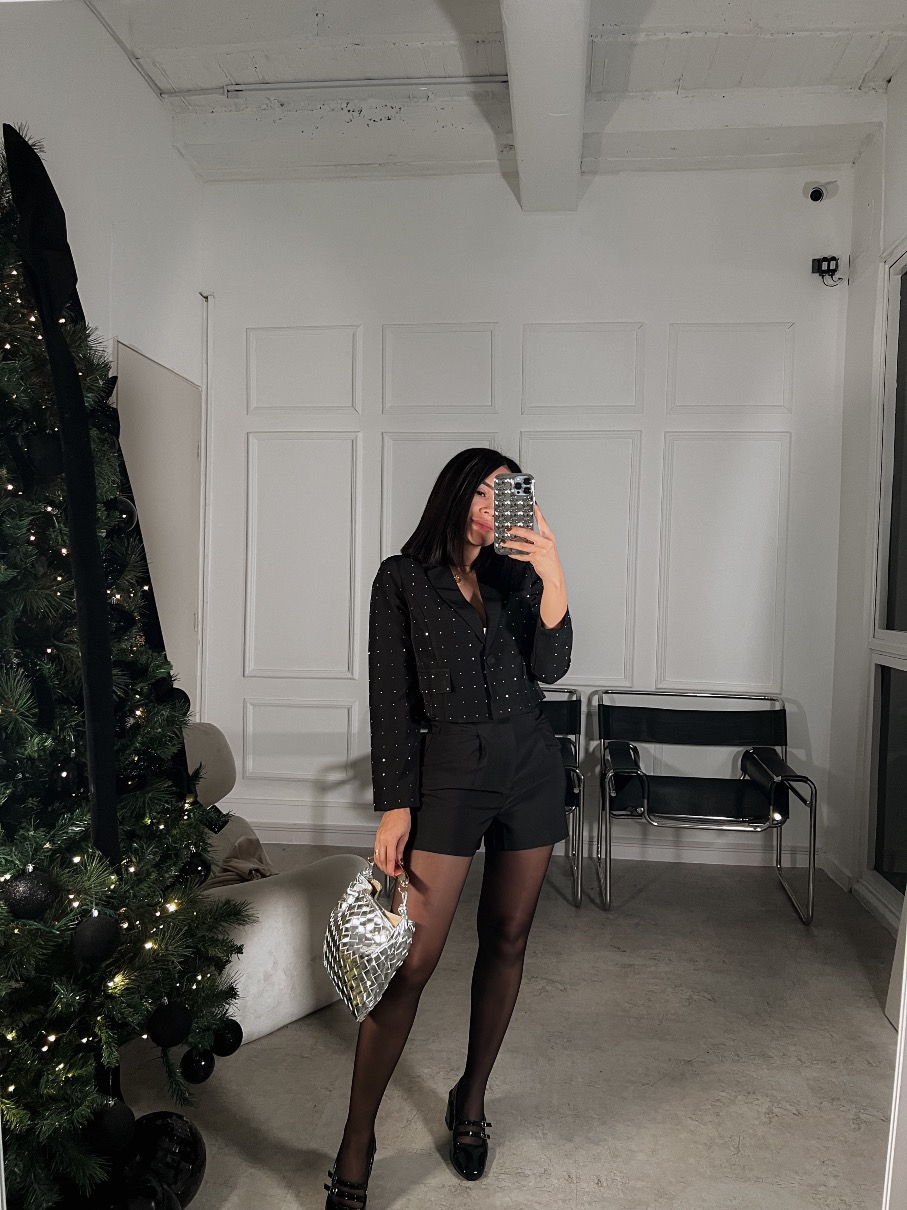 Blazer corto glitters Melissa CQ1