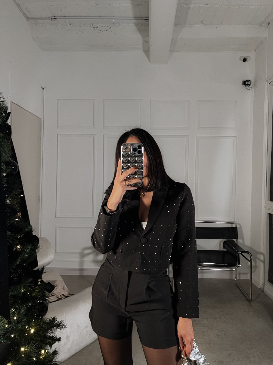 Blazer corto glitters Melissa CQ1