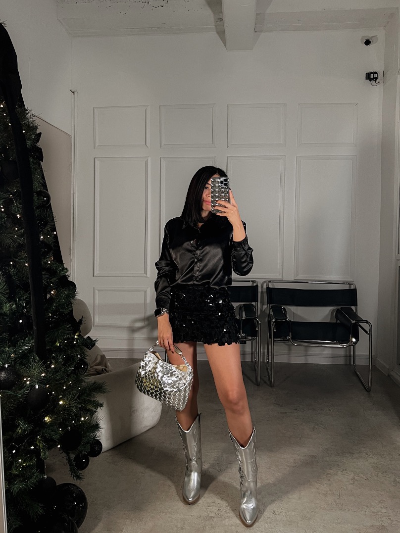 Falda lentejuela Milena