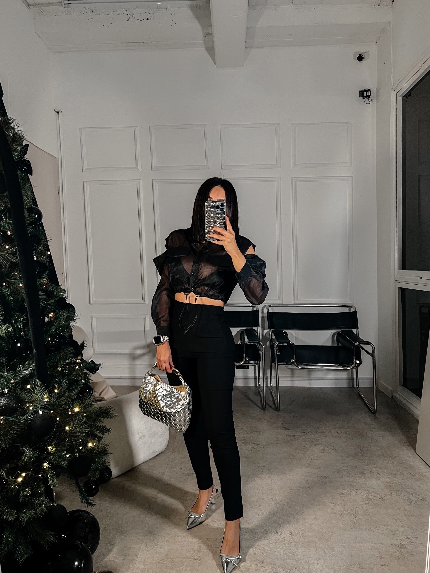 Pantalón pinzas skinny Zara