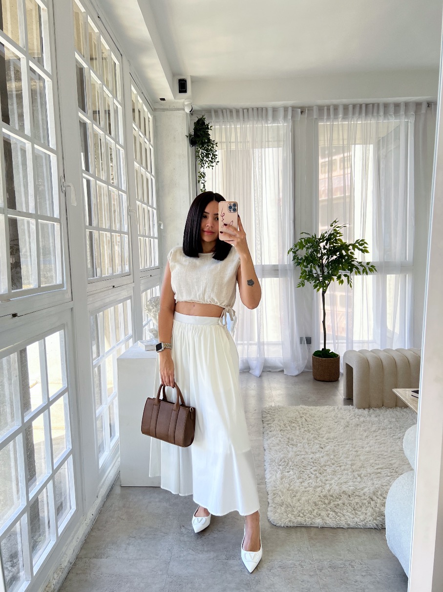 Maxifalda Blanca Ana