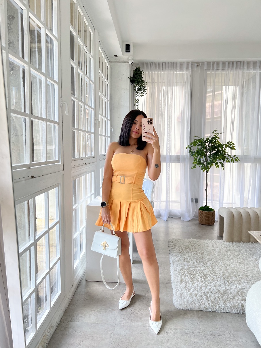 Vestido Strapless Nerissa